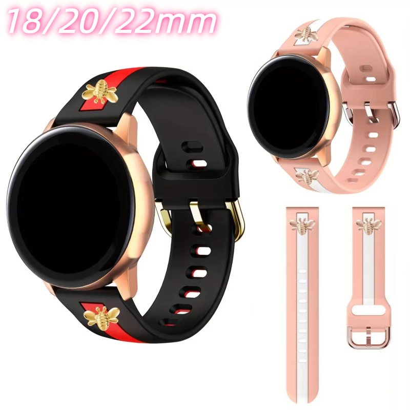 Fossil Smartwatch Accessories - BUSKOZ Silicone Band for Samsung Galaxy