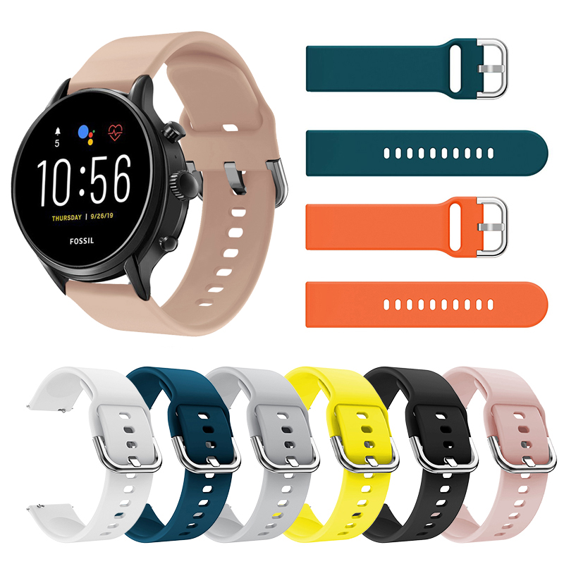 22MM Silicone Straps For Fossi - Fossil Smartwatch Accessories review and price