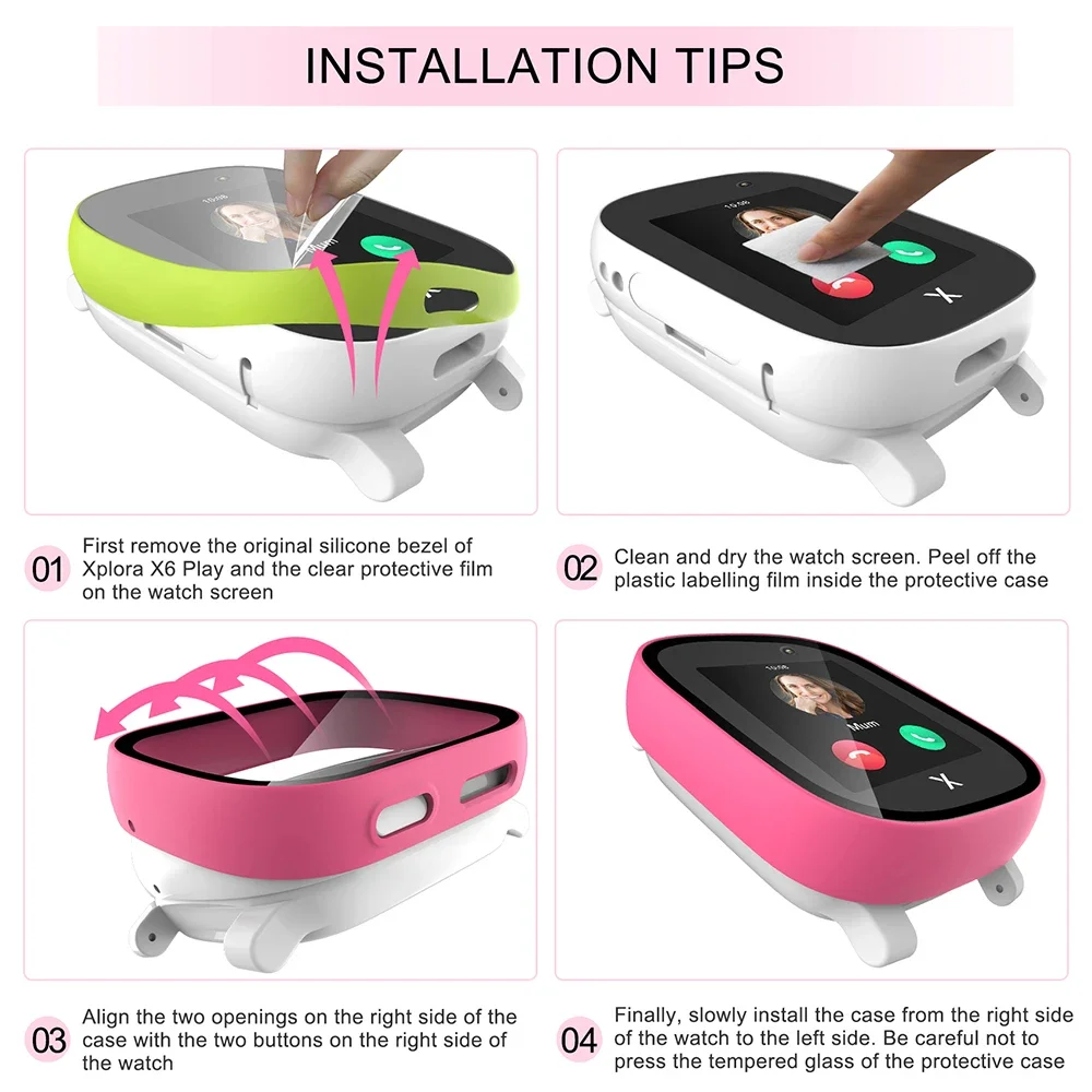 Case for Xploar X6 Play Kids S - Smartwatch Icon review and price