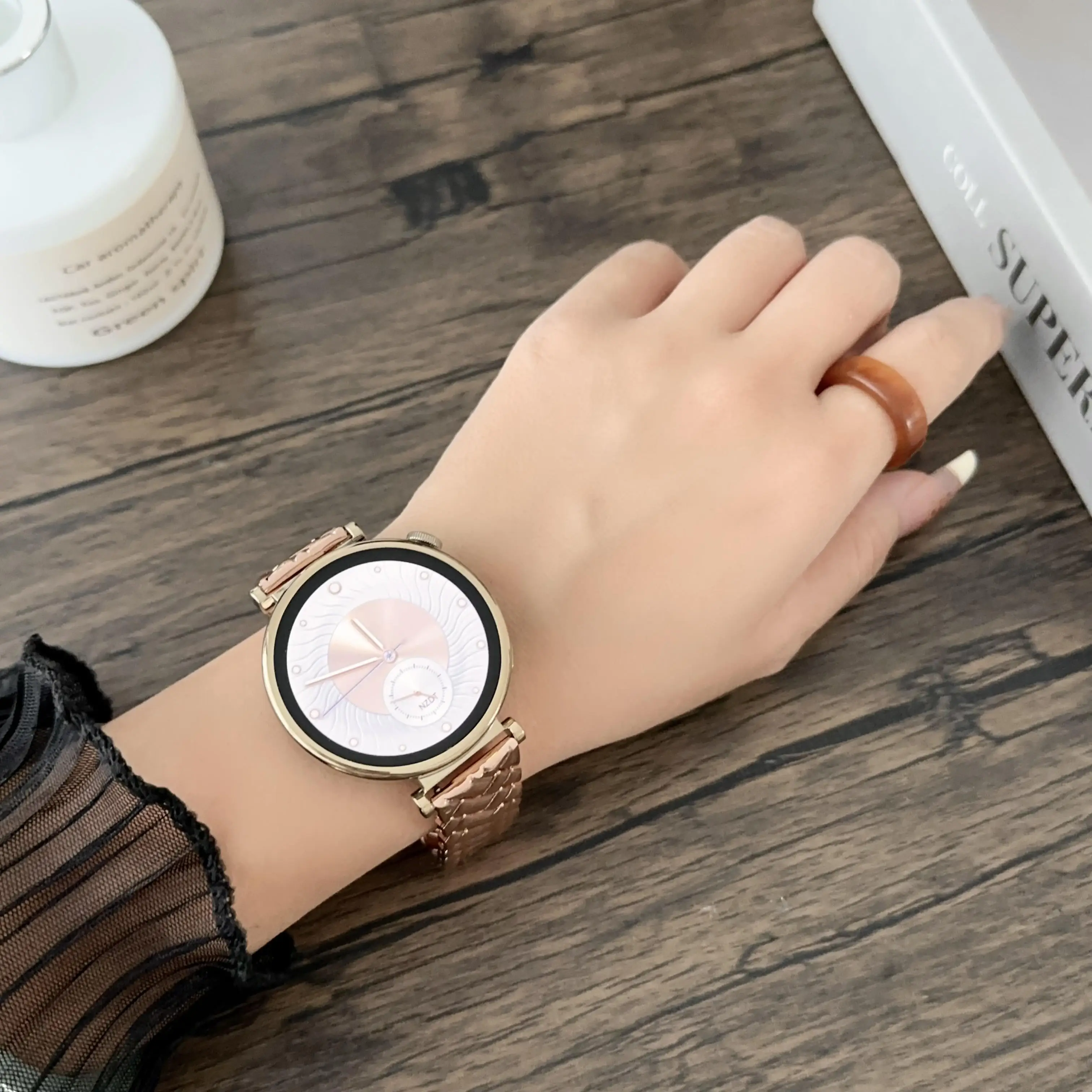 1pc 18mm V-shaped Stainless St - Fossil Smartwatch Accessories review and price