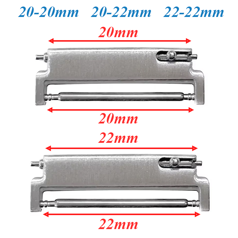 2pcs Watch Band Adapters 20mm  - Watch Band Connector review and price