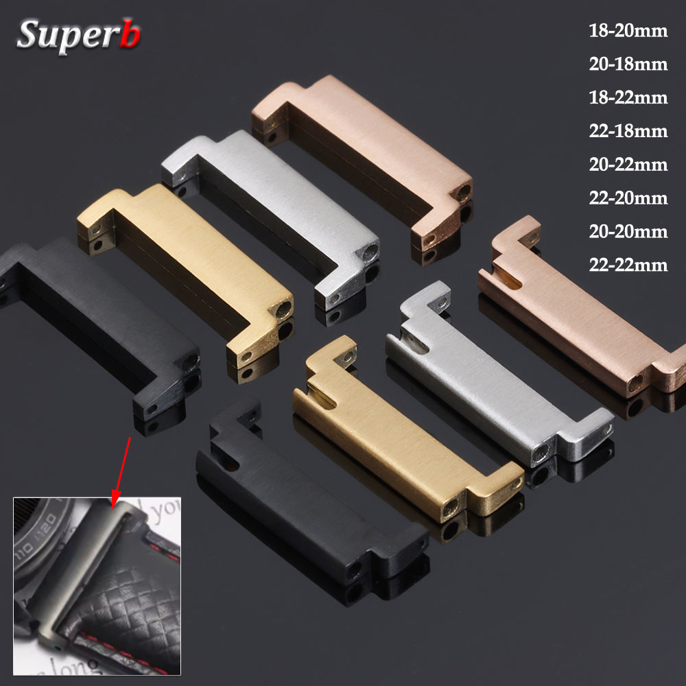 1 Pair Watch Strap Adapter 18m - Watch Band Connector review and price