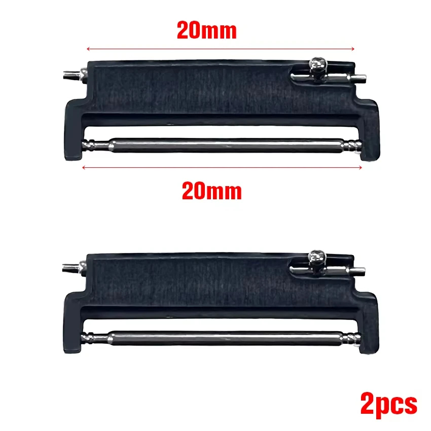 2pcs/lot Metal Adapters 20mm t - Watch Band Connector review and price