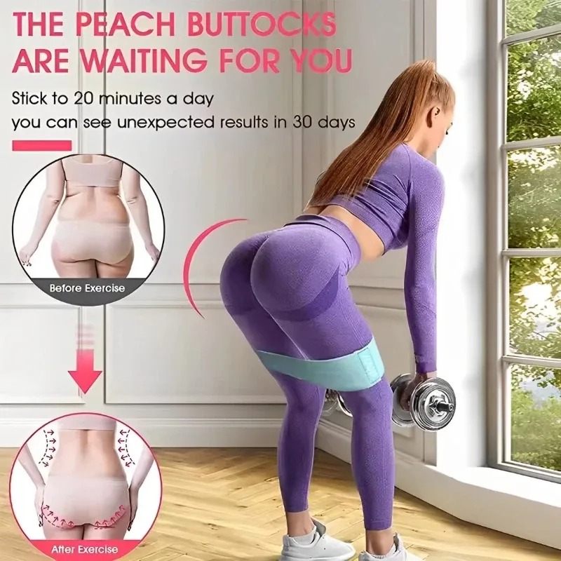 3Pcs Fabric Resistance Hip Boo - Milanaise Mesh Band review and price