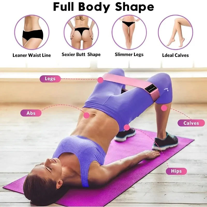 3Pcs Fabric Resistance Hip Boo - Milanaise Mesh Band review and price