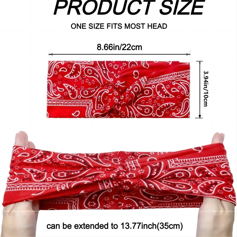 Paisley Cashew flowers hair ba - Milanaise Mesh Band review and price