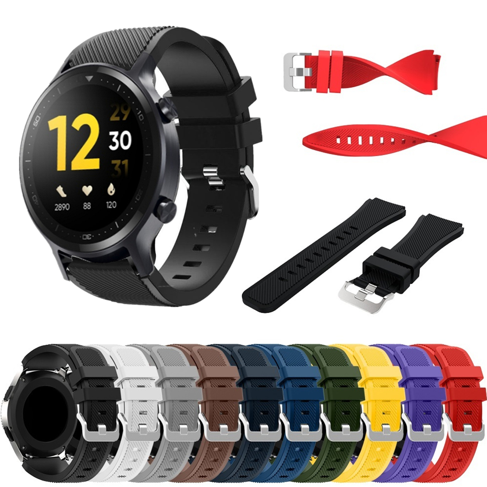 22mm Silicone Strap For Realme - Fossil Smartwatch Accessories review and price