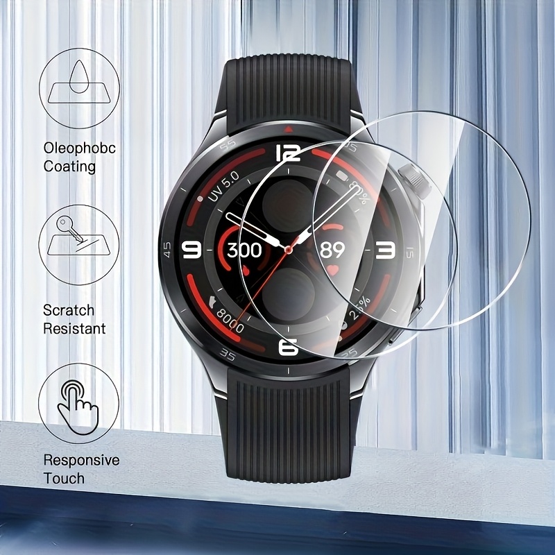 3PCS 9H Tempered Glass Screen  - Smartwatch Icon review and price