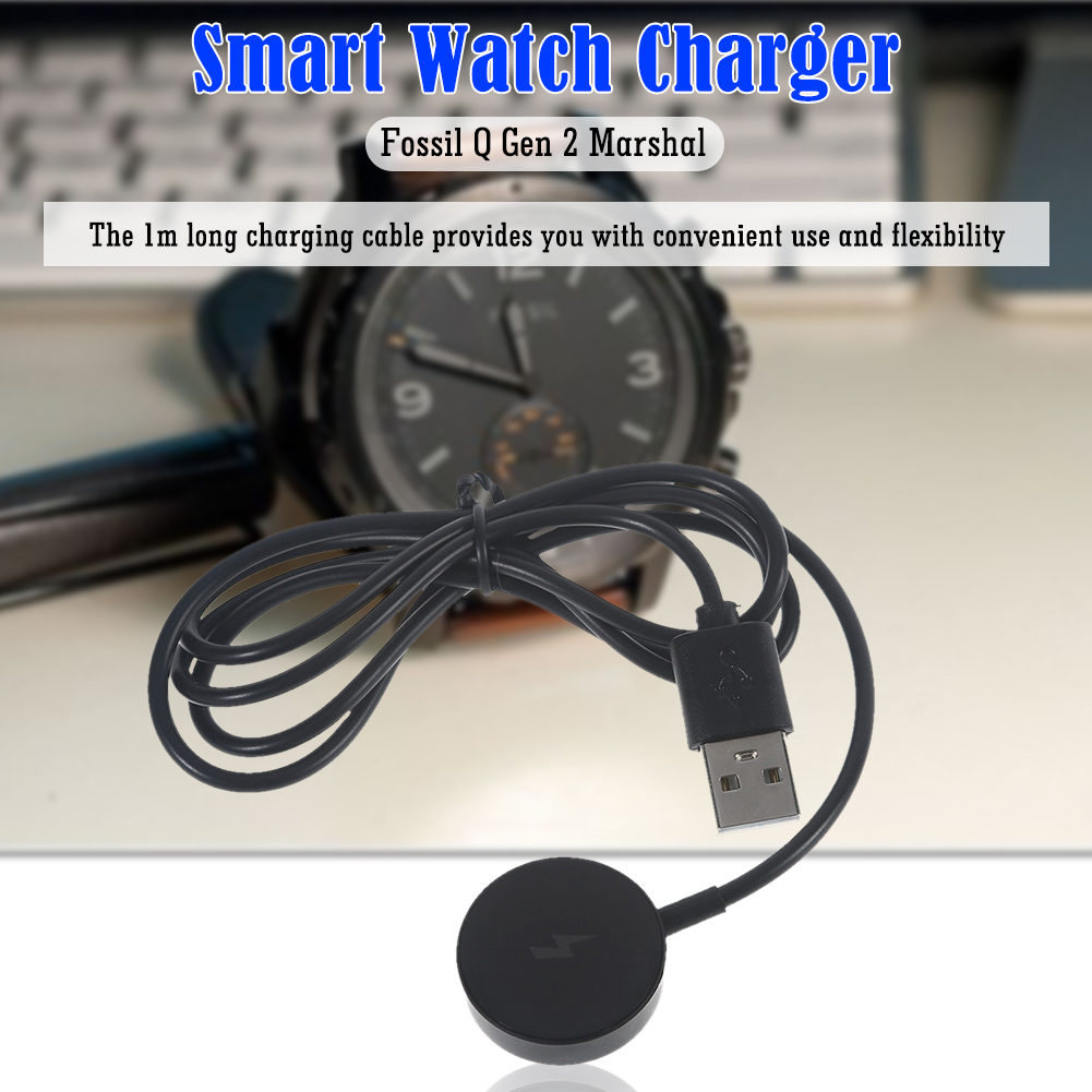 Watch Charger Cable USB Chargi - Fossil Smartwatch Accessories review and price