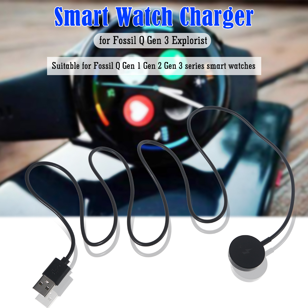 Watch Charger Cable USB Chargi - Fossil Smartwatch Accessories review and price