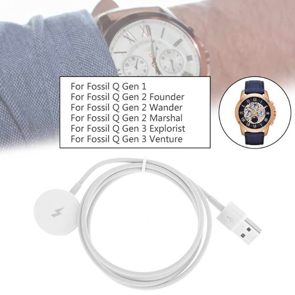 Watch Charger Cable USB Chargi - Fossil Smartwatch Accessories review and price