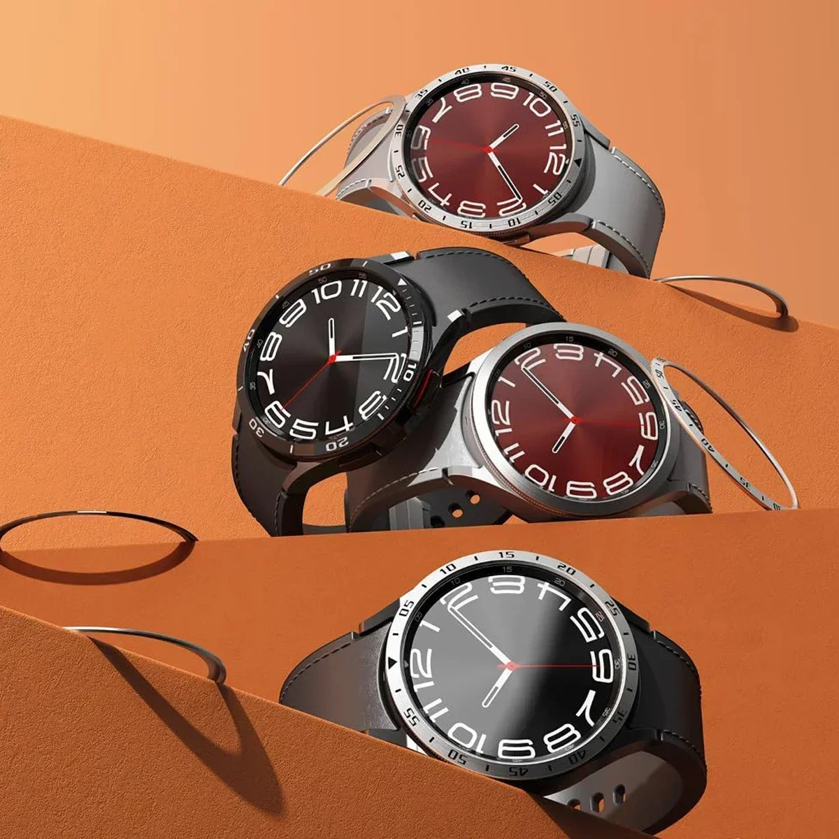 Metal Bezel Ring For Samsung G - Smartwatch Icon review and price